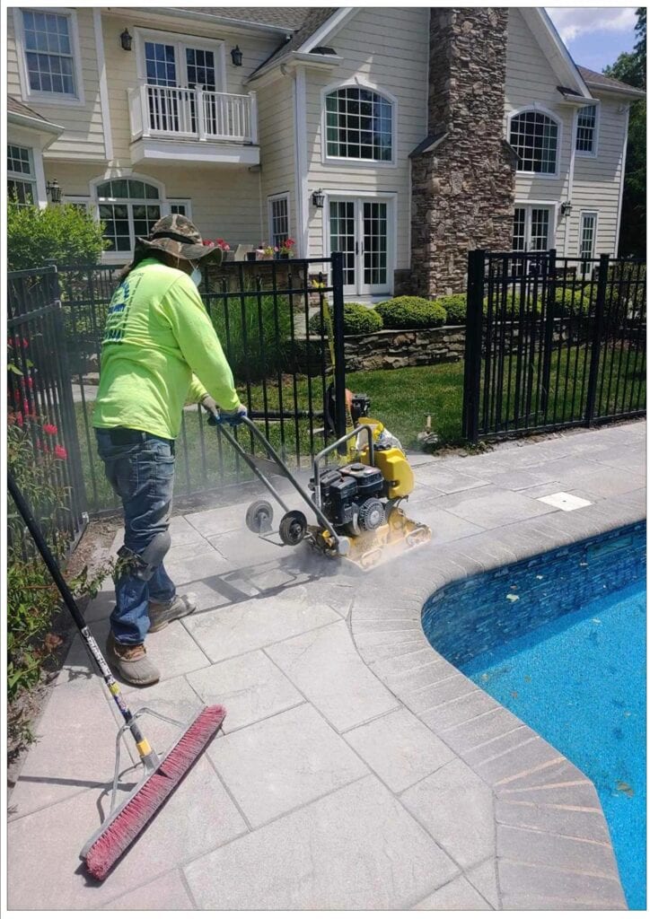 Paver Sealing and Restoration Power Wash Seal